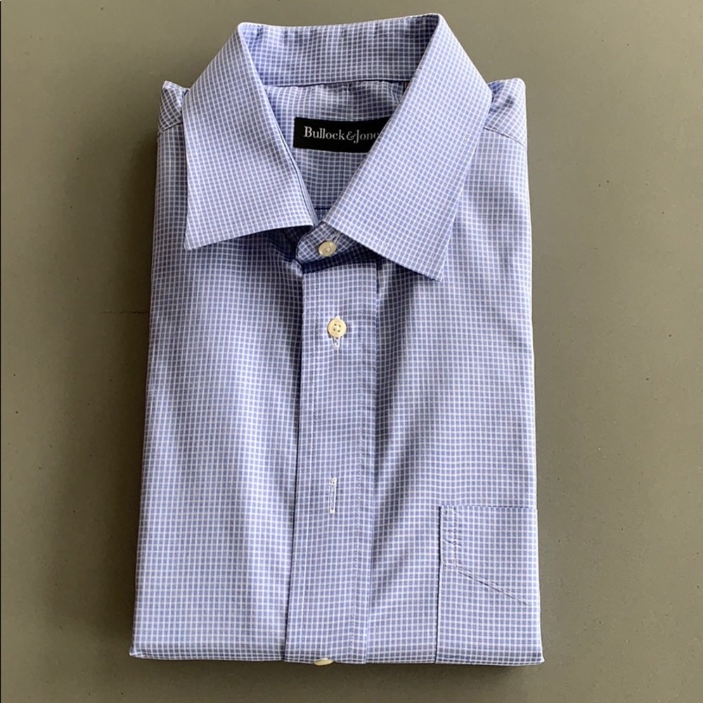 Bullock & Jones dress shirt long sleeve, 16.5x35